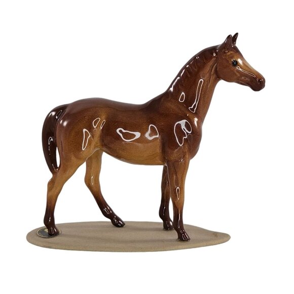 Hagen Renaker Swaps Thoroughbred Racehorse Miniature Figurine - Picture 1 of 9